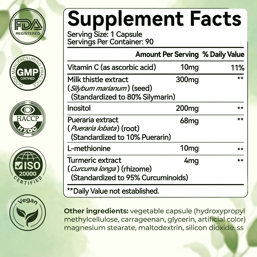 Nutrify™ Milk Thistle Detox